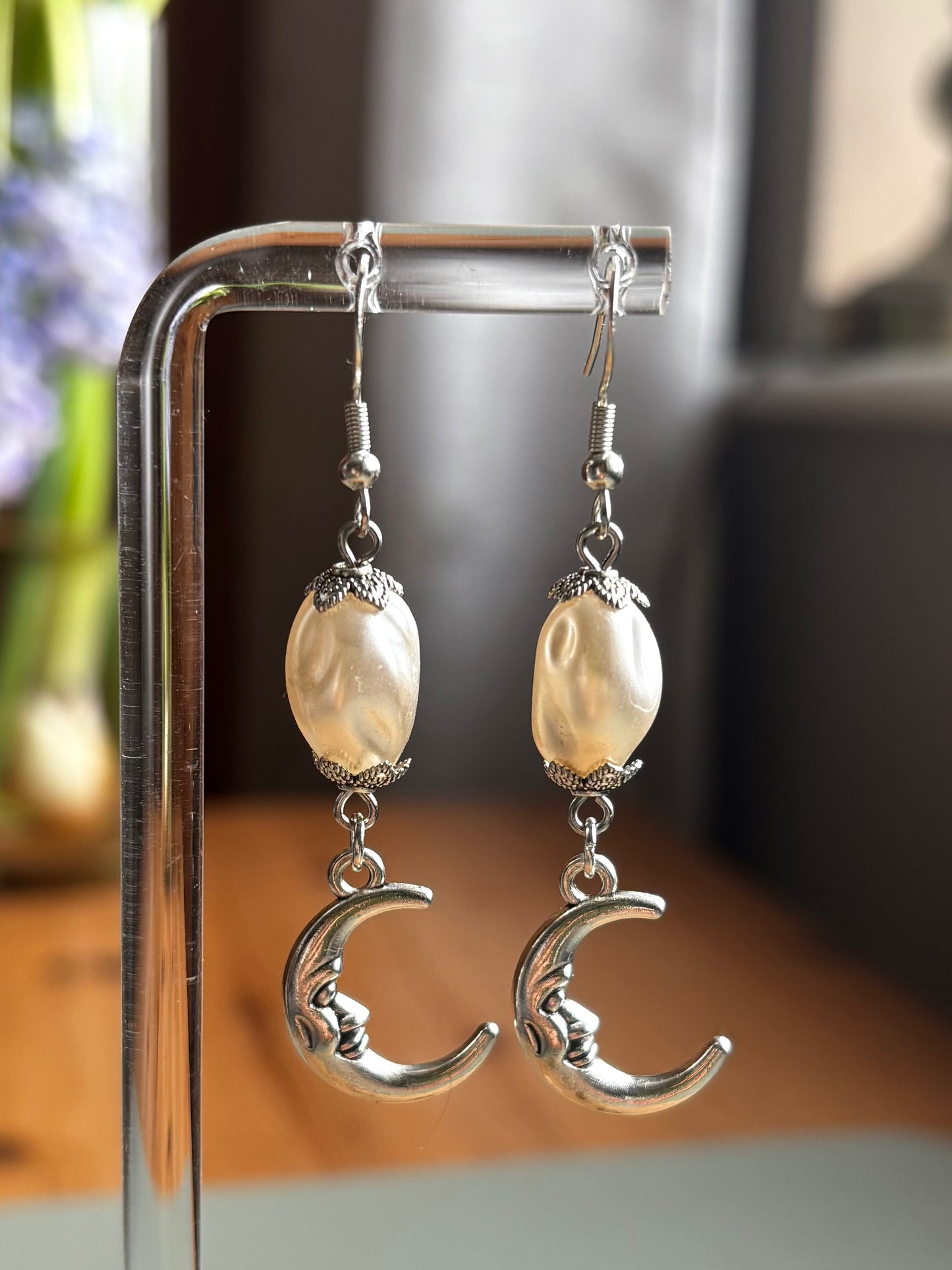 New Moon Earrings