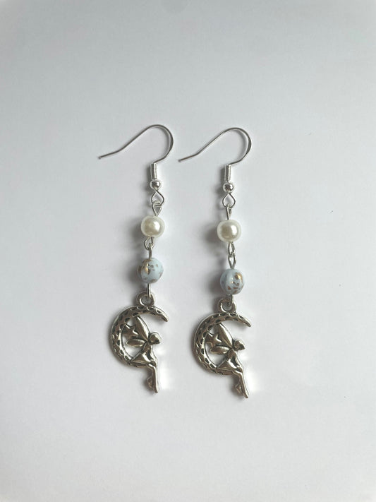 Pearl Fairy Earrings