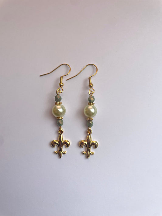 Fleur-de-Lis Earrings