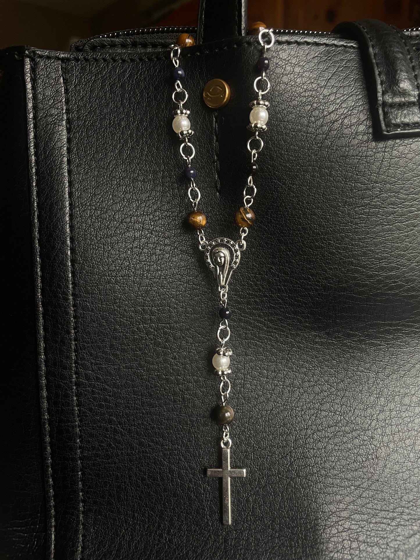 Holy Cross Bag Charm