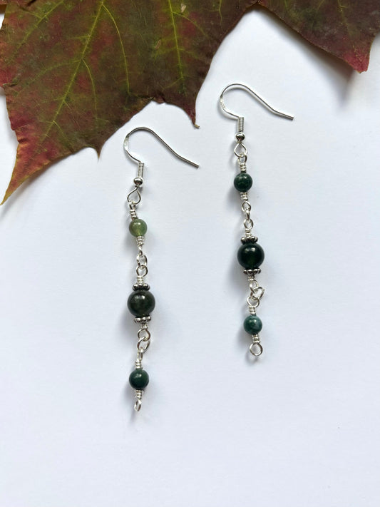 Indian Agate Earrings