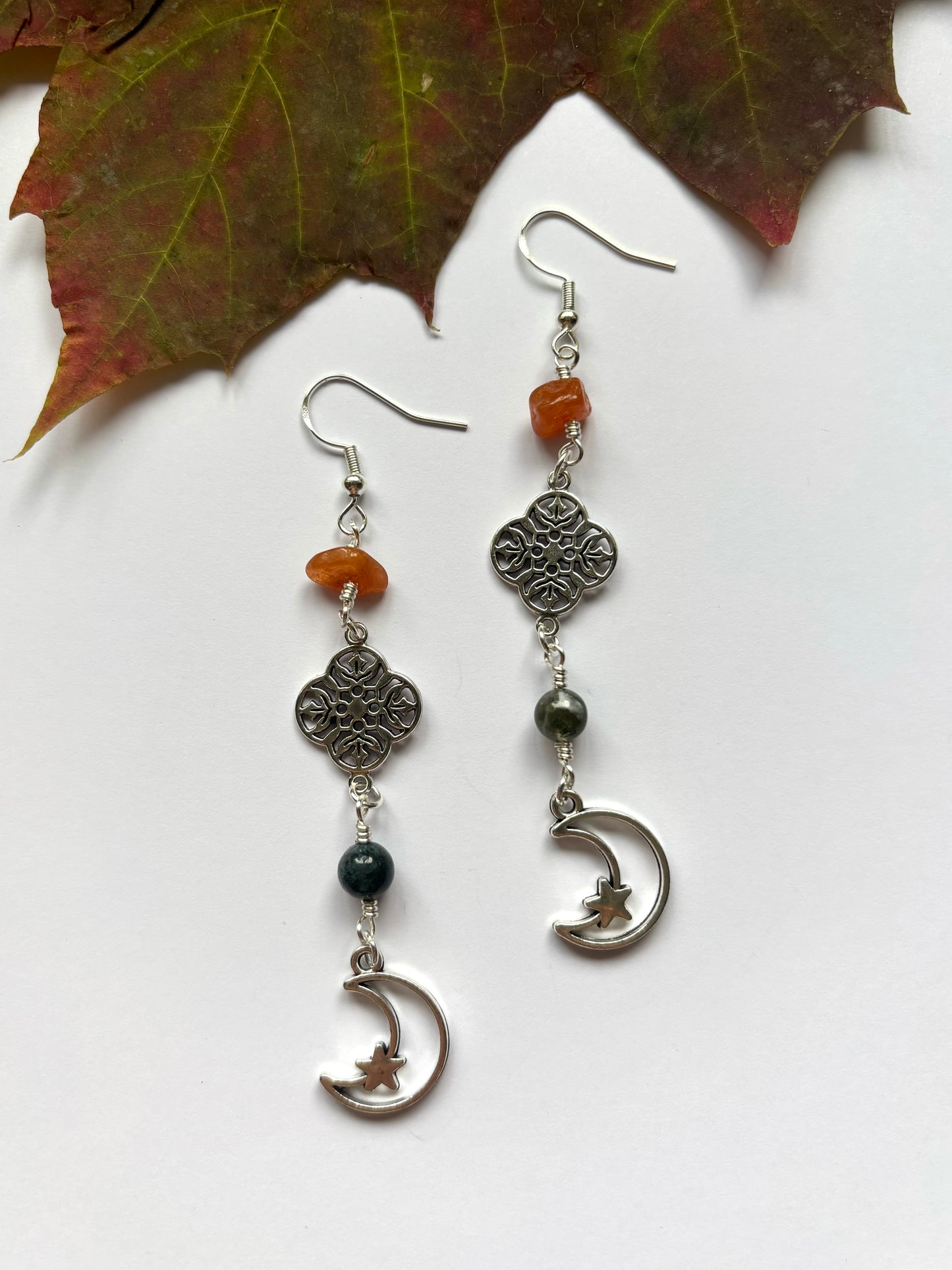 Autumn Agate Earrings