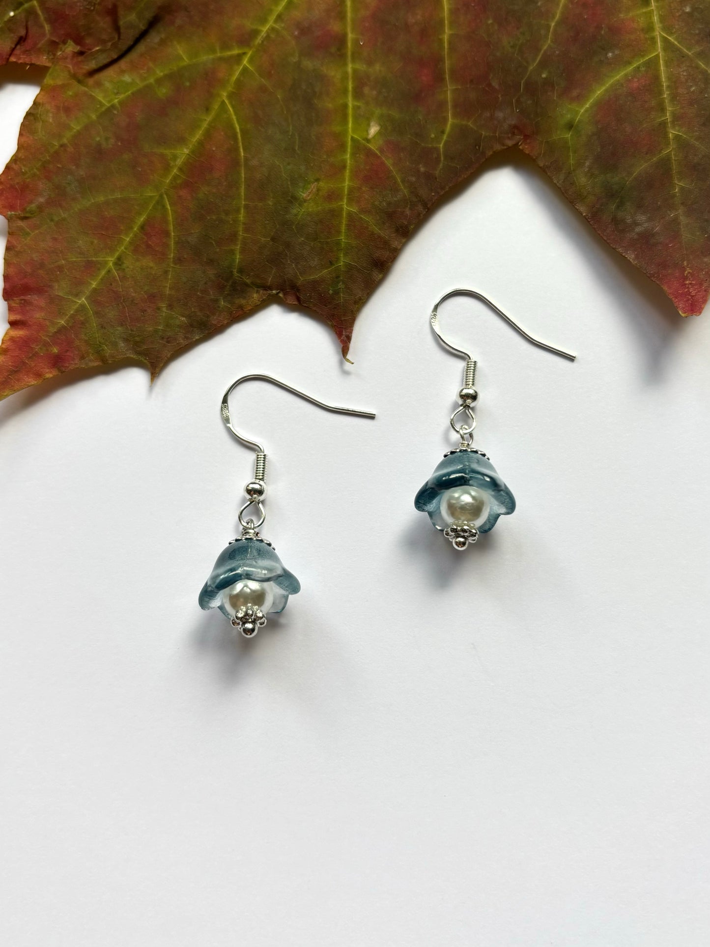 Blue Bell Earrings